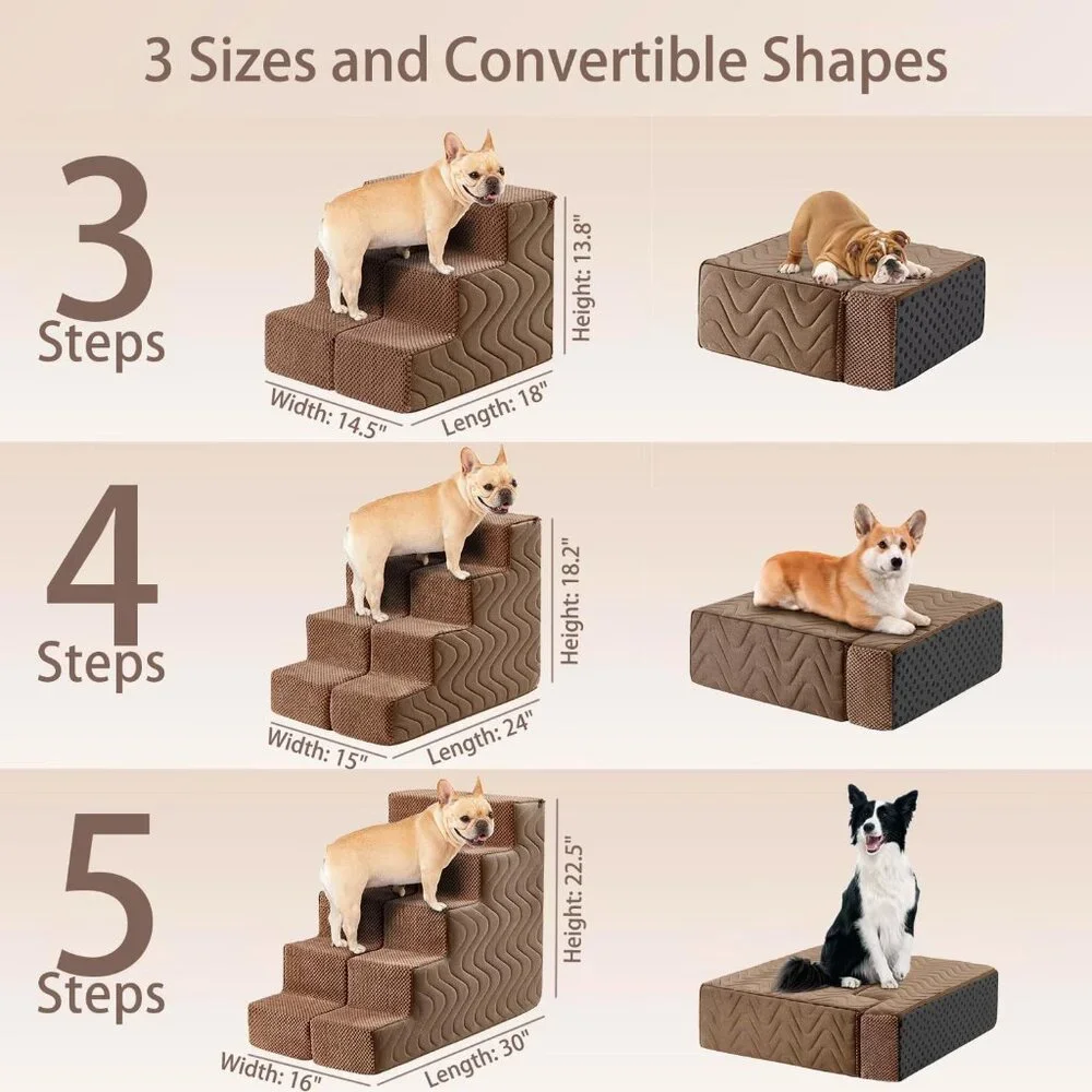 Dog Stairs for Bed